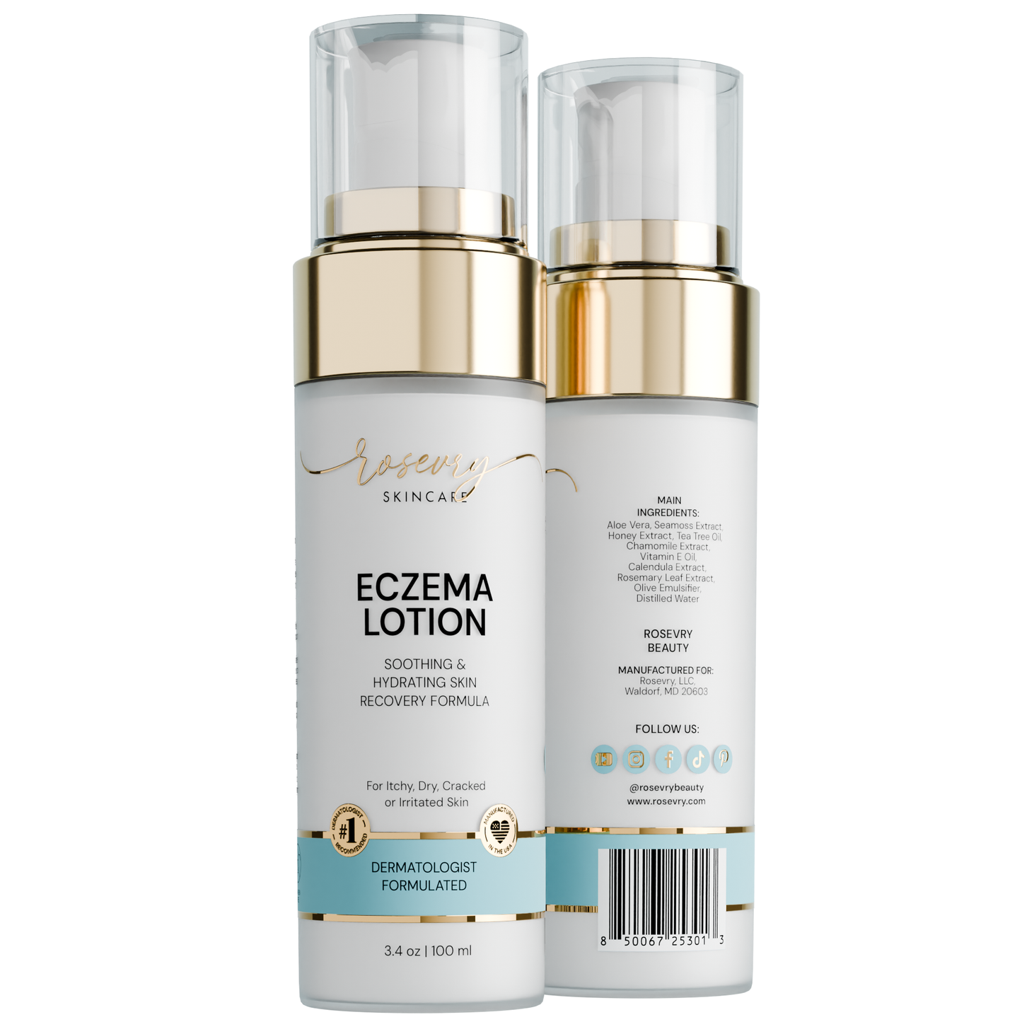 Rosevry | Hydrating Care Eczema Lotion