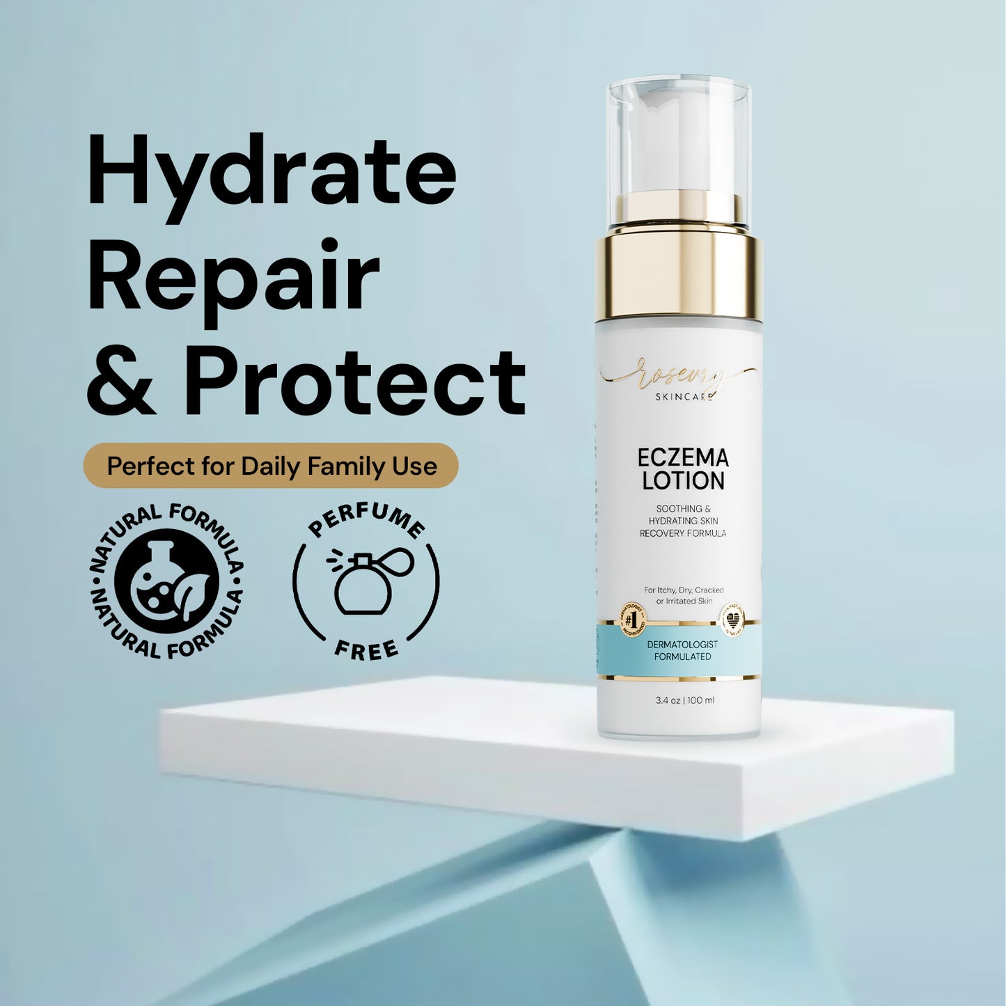 Rosevry | Hydrating Care Eczema Lotion
