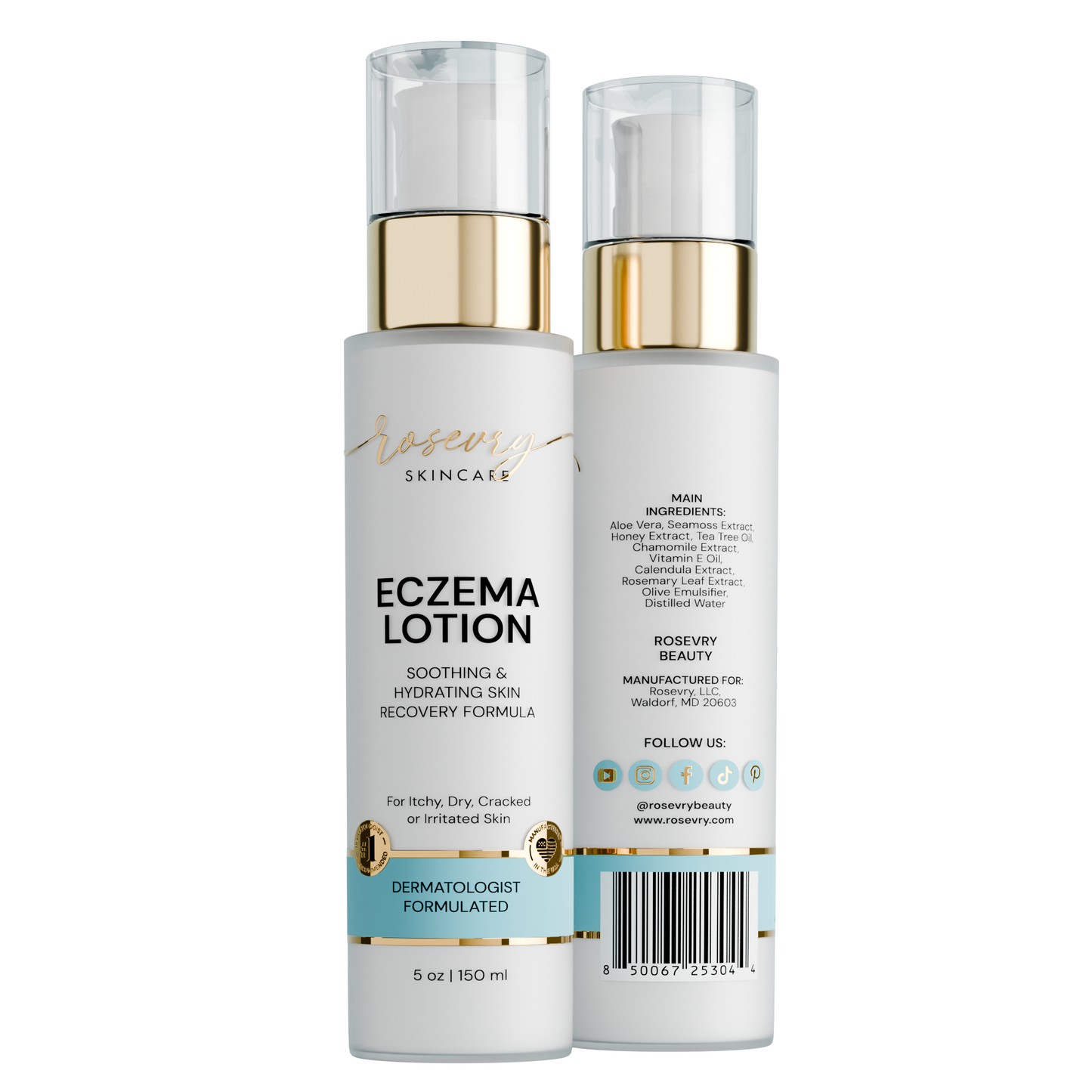 Rosevry | Hydrating Care Eczema Lotion