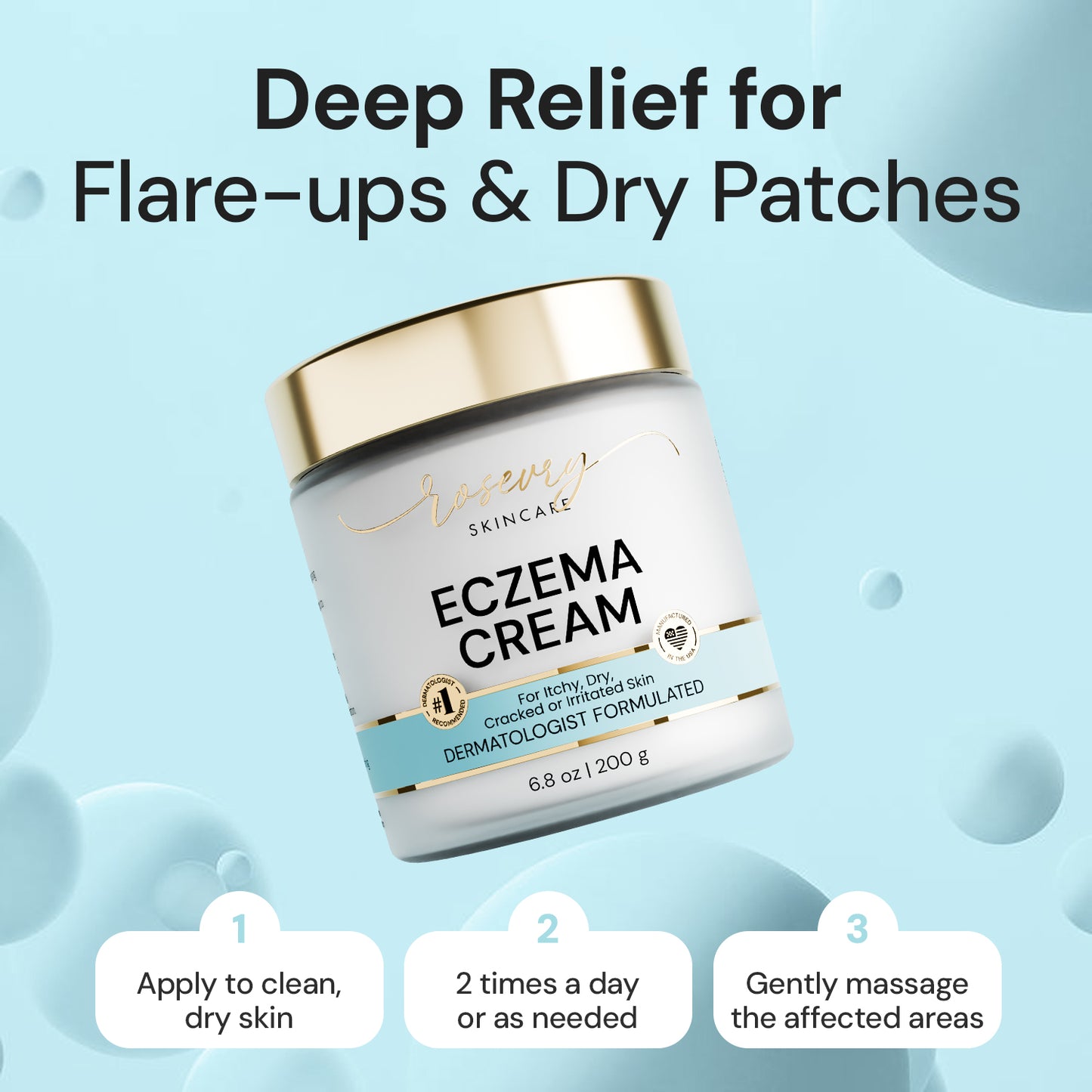 Rosevry | Intensive Repair Eczema Cream