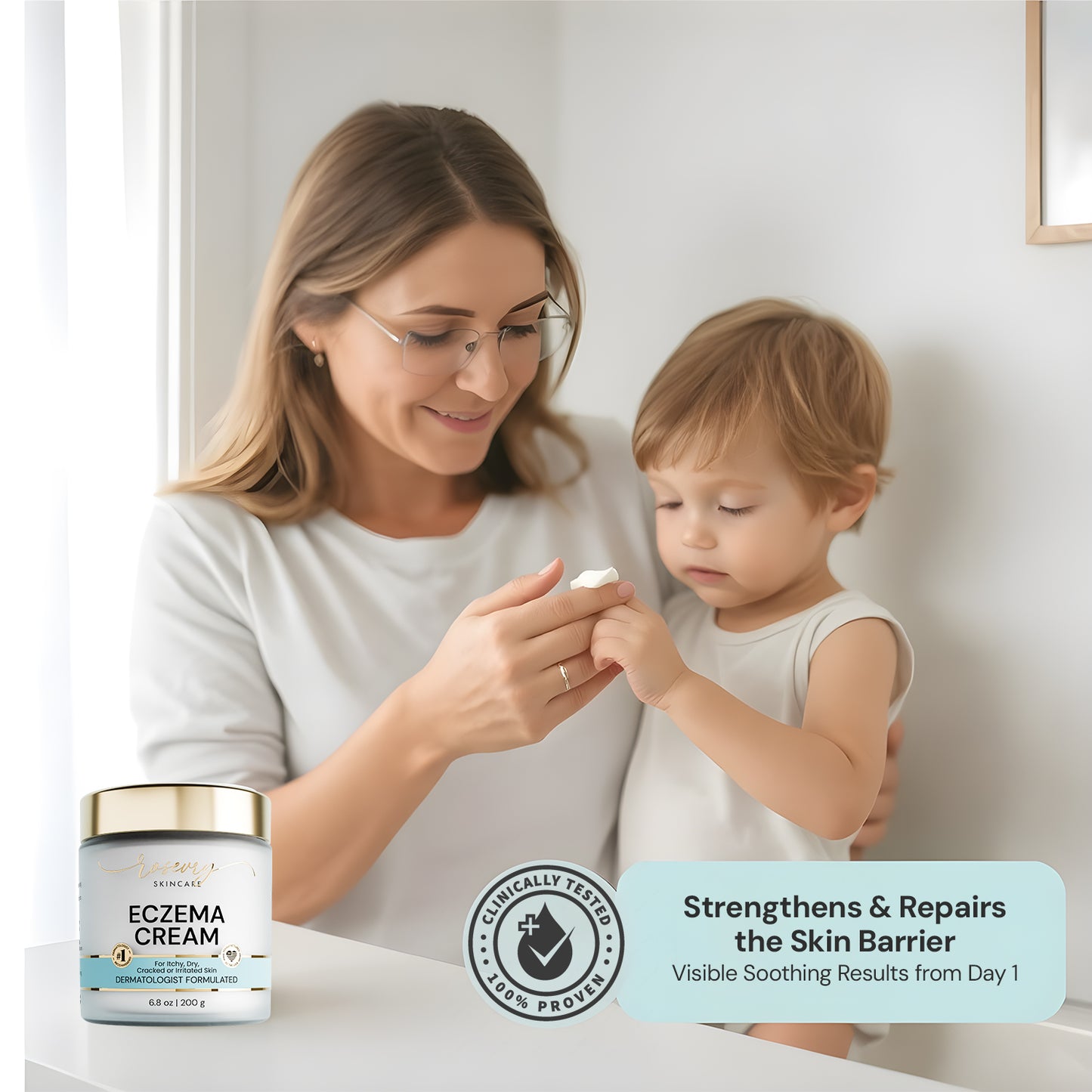Rosevry | Intensive Repair Eczema Cream
