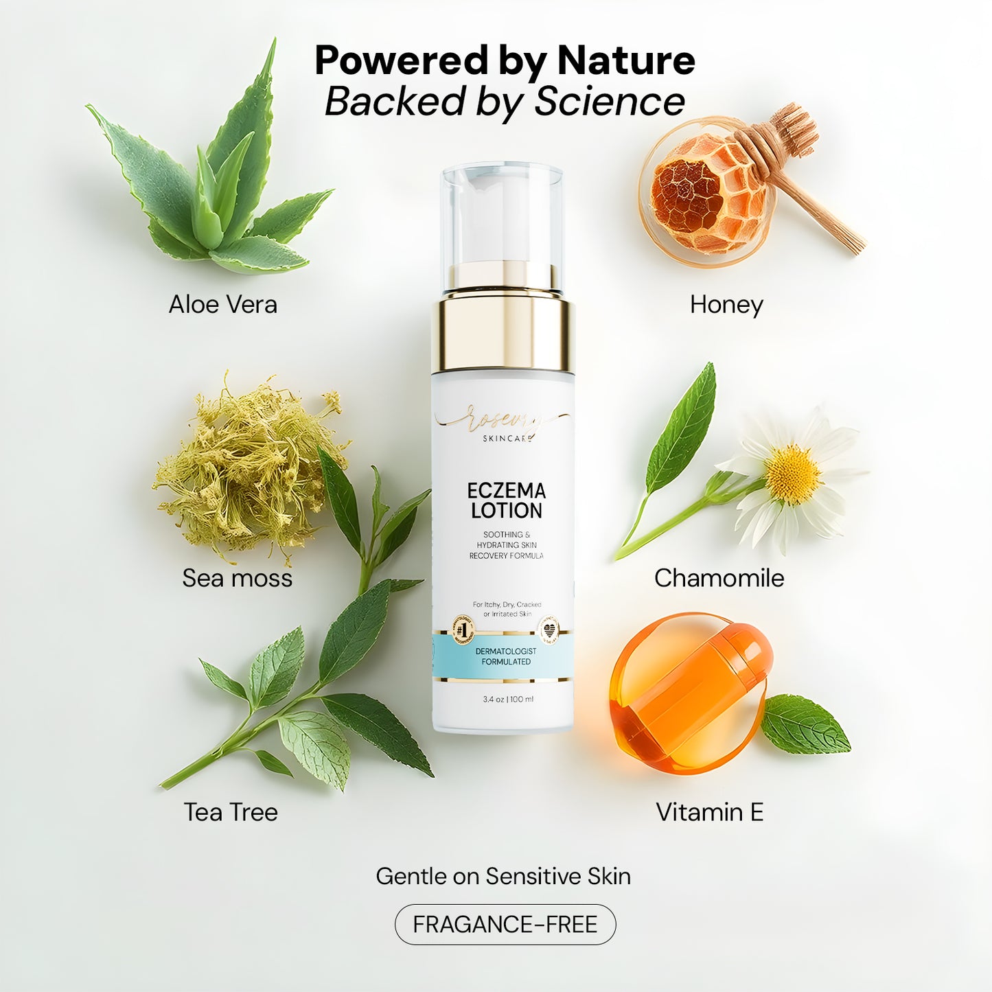 Rosevry | Hydrating Care Eczema Lotion