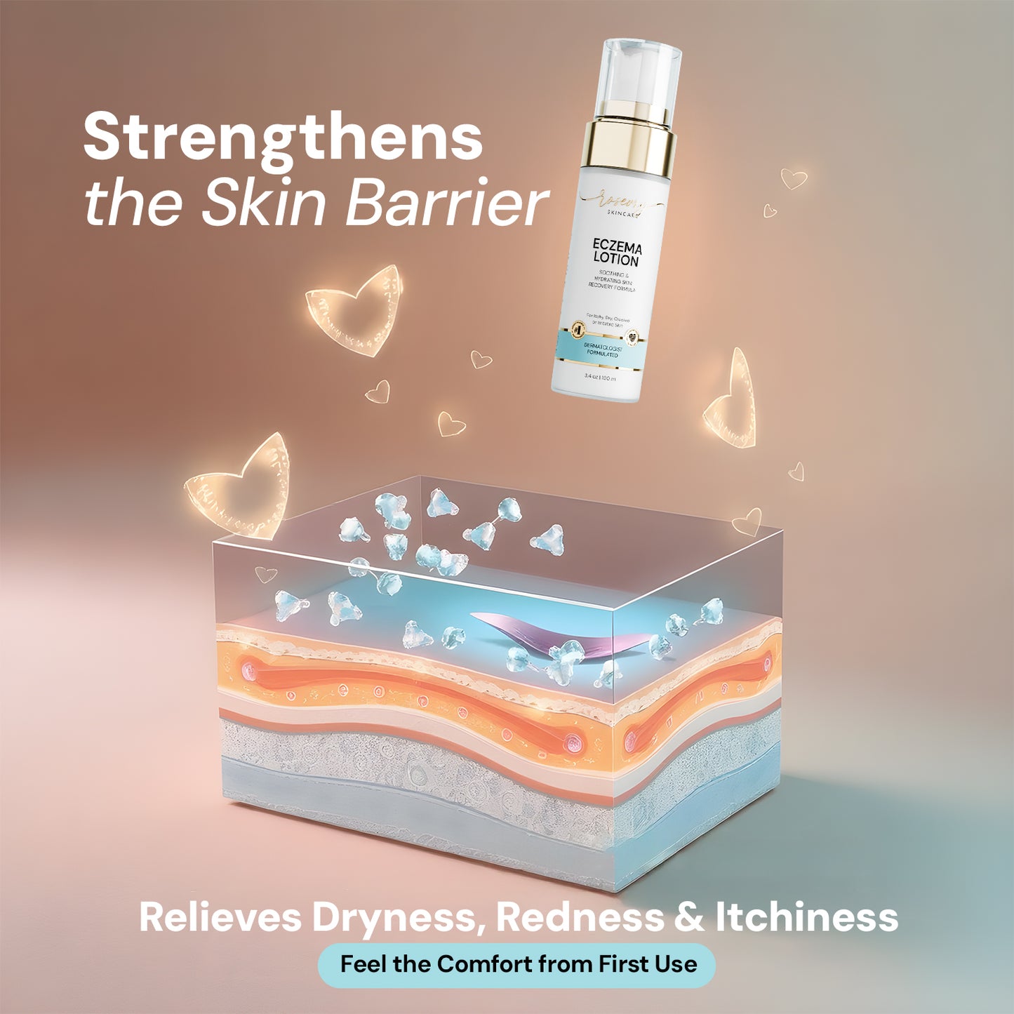 Rosevry | Hydrating Care Eczema Lotion